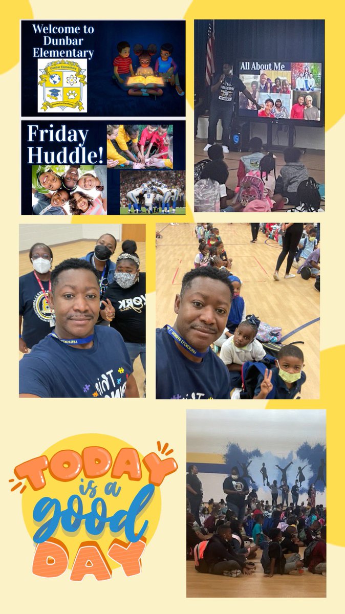 ESessomsJr's tweet photo. β
Out the @APSDunbar_elem First Friday Huddle Meeting πβ€οΈof 2022 πππΎ #BestYearYet #SELmatters #IBbound #NewEyes @apsupdate @DrLisaHerring @Williams_APS @drkalag @DES_APHouston https://t.co/e7XmAQgqse