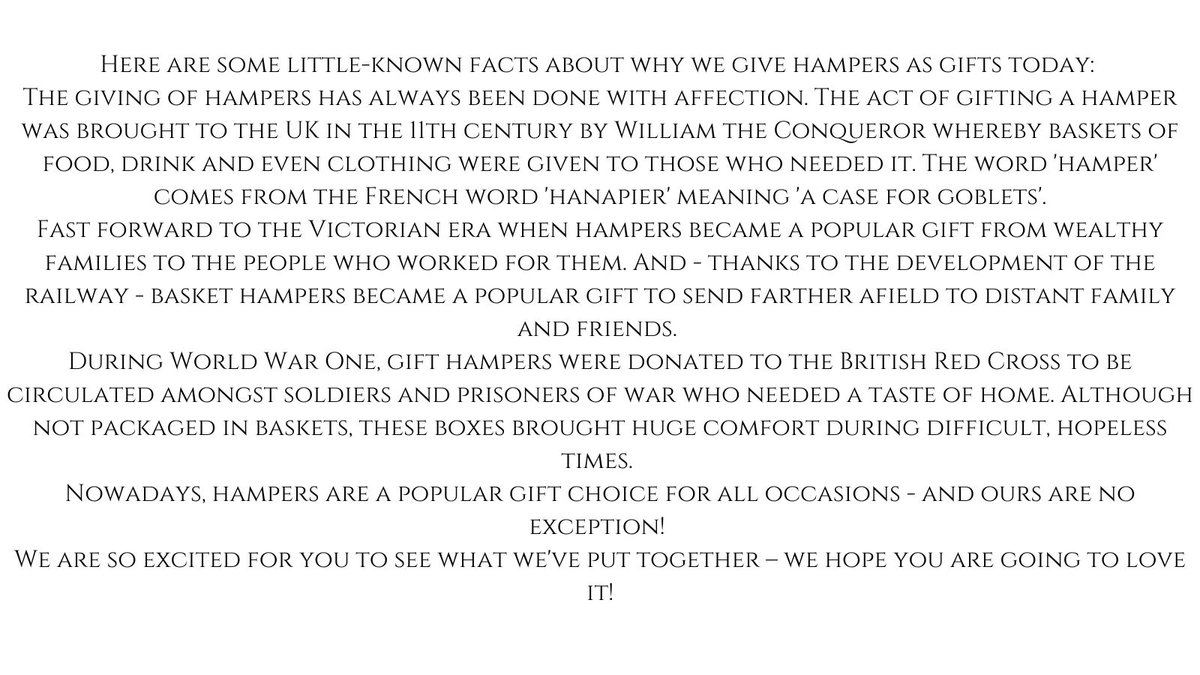 HebHampers's tweet photo. A History of Hampers... 

#OuterHebrides #isleoflewis #isleofharris #IsleofBarra #northuist #southuist #berneray #eriskay #hebrides #food #hamper https://t.co/03Necr3k9u