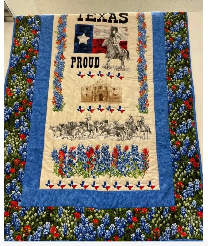 SandiBaecker's tweet photo. Texas Proud Lap Quilt

https://t.co/LMxTUOLMay https://t.co/TF6XuKPZEa