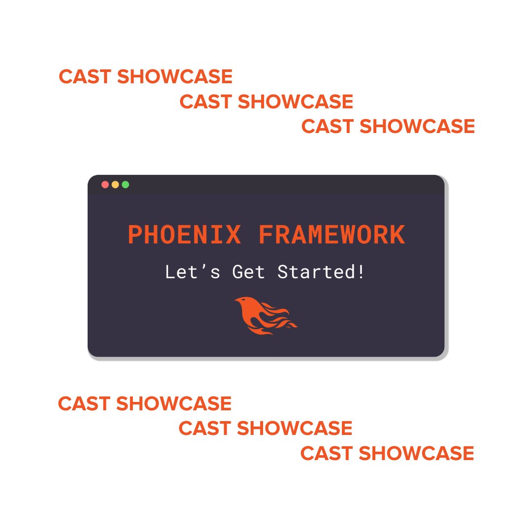 CodeCastApp's tweet image. Check out our Phoenix Series! Start your own Phoenix Project for fun, for practice, or for your portfolio!
Get started here: codecast.io/casts/EGoQmZD1…
#coding #codewithme #codingtutorials #phoenix