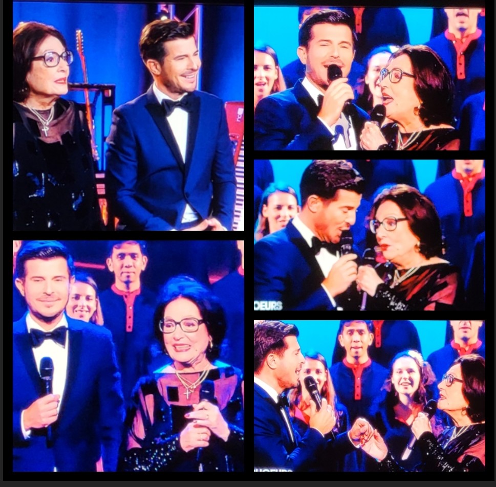 0Legros's tweet photo. Merci pour cette belle soirée @France3tv avec tous ces artistes. Magnifique ce duo 🎤🎶 @vincentniclo avec #NanaMouskouri
 #JeChanteAvecToiLiberte 
et votre single #dislui album 📀 #10ansdéjà🙌❤️ #300choeurs  
A bientôt 🙏🙏pour d 'autres🎥🎶
@carson_prod @francksaurat 🙌 https://t.co/Wc1nhY8qe3