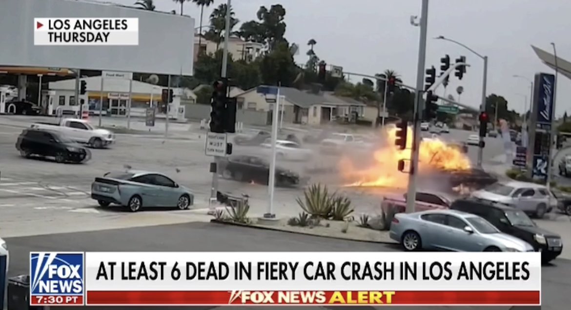 New: authorities ID driver in that horrific LA crash as 37-year-old Nicole Linton.  Will be charged with vehicular homicide.  Cause listed as under investigation.