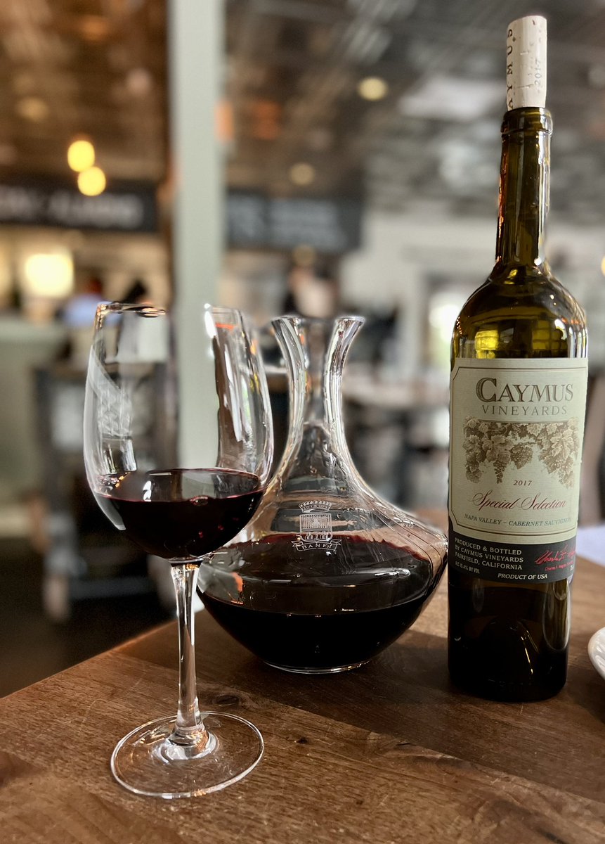 Starting out the weekend with the 2017 Caymus SS