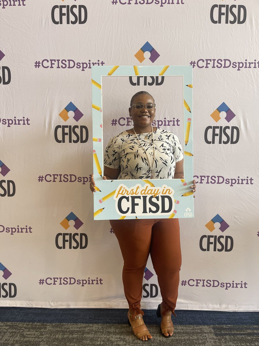 I had an amazing first day with CFISD! I’m happy to announce that I will be joining <a href="/kahlams/">Kahla Middle School</a> as a 6th grade World Cultures teacher! Started as a student teacher, back as a certified teacher! So excited for the school year! 💚💛 #EveryKnightEveryDay