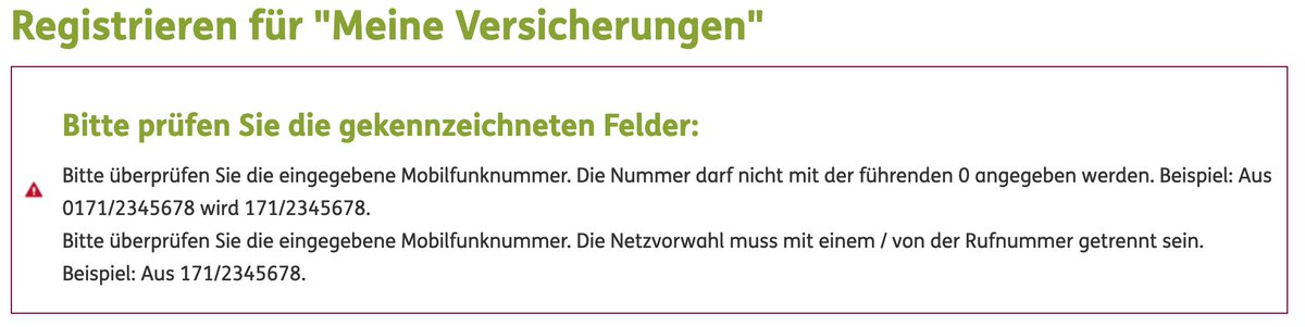 dridde's tweet image. Moah. Wer schreibt code zur erkennung und ne fehlermeldung für so was, statt das einfach ins korrekte format zu ändern? -.-