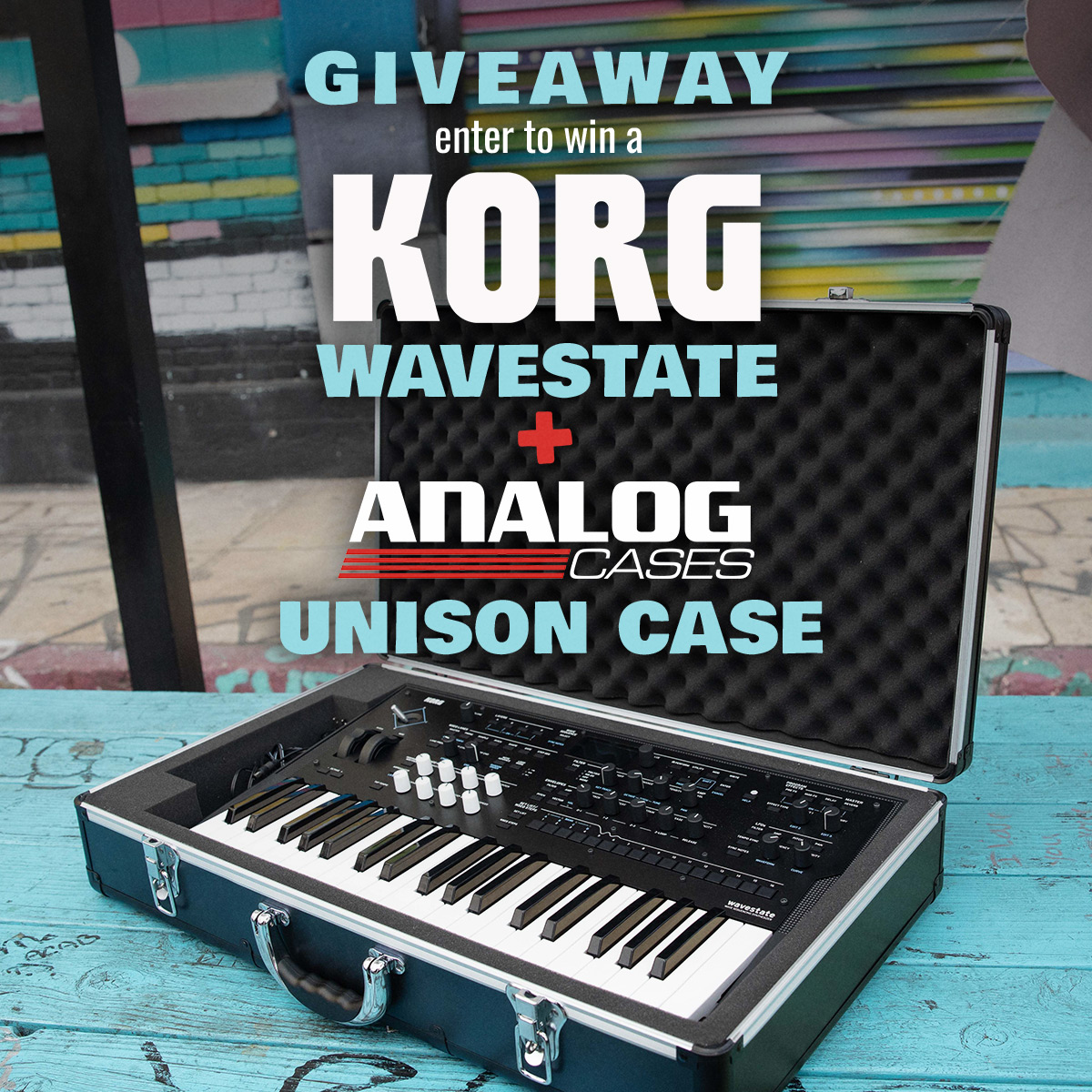 KORG WAVESTATE GIVEAWAY! 🔥 Enter here: ecs.page.link/Rd5SA

We've partnered with <a href="/KorgOfficial/">korg</a> to give away an incredible new digital synthesizer: the wavestate! The winner will also receive a  Analog Cases UNISON case to transport their wavestate. 

#korg #wavestate