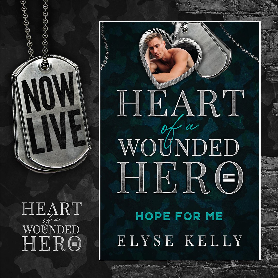 🎖HOPE FOR ME🎖

Hope For Me is NOW LIVE on #KindleUnlimited 
This is a small town, instalove, grumpy/sunshine romance that will make you swoon and melt your panties.  
Download now  geni.us/HopeForMe
#HopeForMe #HeartOfAWoundedHero #ElyseKelly #NewRelease #NowAvailable