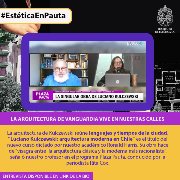 esteticauc's tweet photo. 🥰🏢 ¡Nuevo curso! La obra arquitectónica de Luciano Kulczewski habita calles transitadas y pasajes escondidos en Santiago, puertos del norte y parajes x descubrir.📣 ENTREVISTA a Ronald Harris en @Pauta_cl:  https://t.co/bzuwMPJolF 
📍Info del curso AQUÍ https://t.co/RnEkg4A8rD https://t.co/FbAxNZkza6