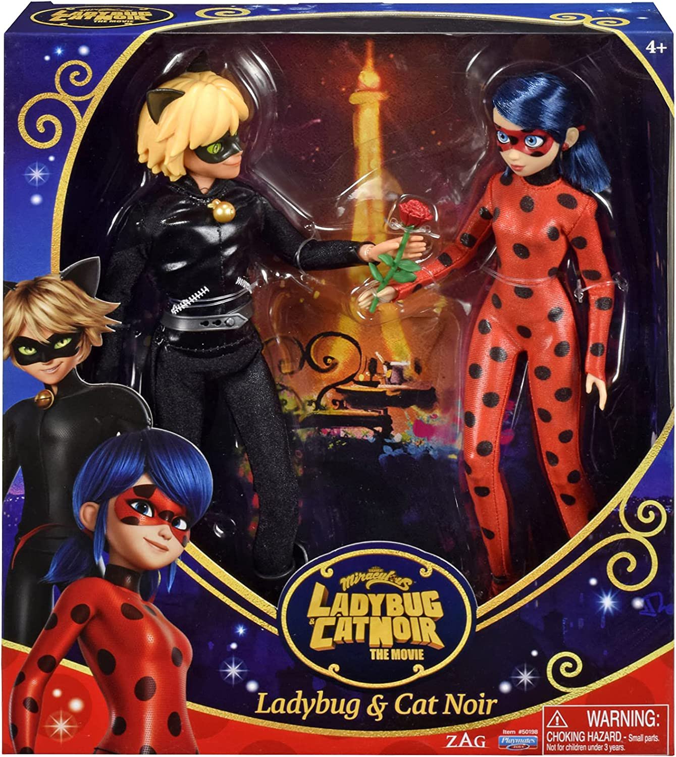 Miraculous Ladybug & Cat Noir Doll 2 Pack