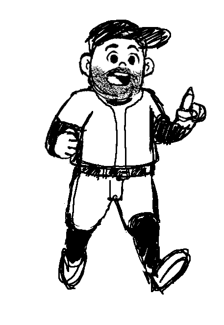 illizstrations's tweet photo. No Giants baseball today so I'm spending today drawing some of them cutesy cause i can :) Here's my fave bullpen pitcher, Dominic Leone #SFGiants #SFGameUp https://t.co/rSL3tkuRzS