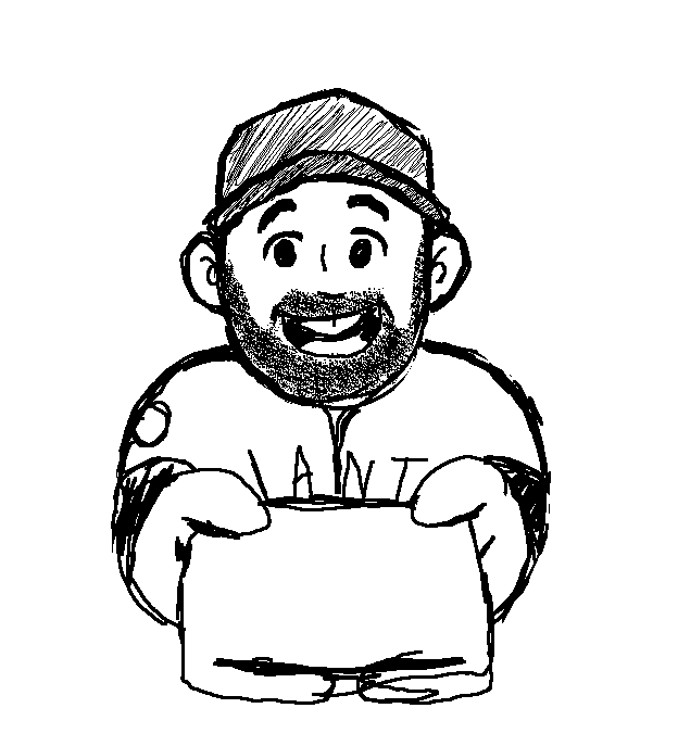 illizstrations's tweet photo. No Giants baseball today so I'm spending today drawing some of them cutesy cause i can :) Here's my fave bullpen pitcher, Dominic Leone #SFGiants #SFGameUp https://t.co/rSL3tkuRzS