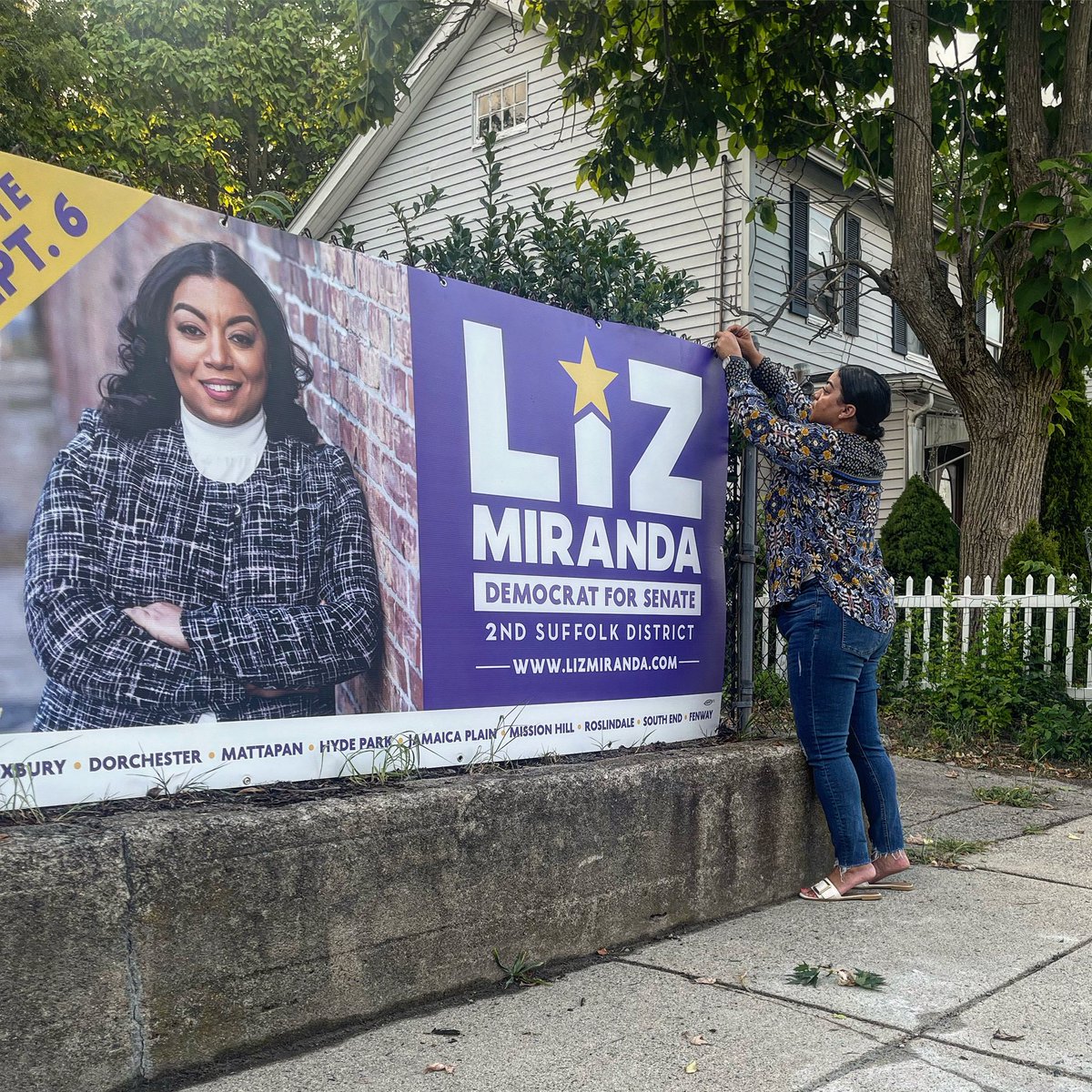 LizForBoston's tweet photo. You know the movement. No job is too small or too big. #lizforboston #brickbybrick #leadwithliz https://t.co/5zo3gw0hDb