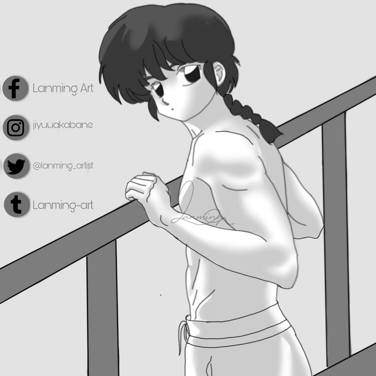 lanming_artist's tweet photo. A Ranma for my new fic "Beso Pendiente" #phototeaser #fanfic #draw #lanmingart #jiyuufics #ranma #akane #drama #romance #乱あ #天道あかね #らんま #akanetendo #fanart #artwork #ranmasaotome #alternuniverse #modeluniverse #verano #mundofanfics https://t.co/bDdCCjgoQN