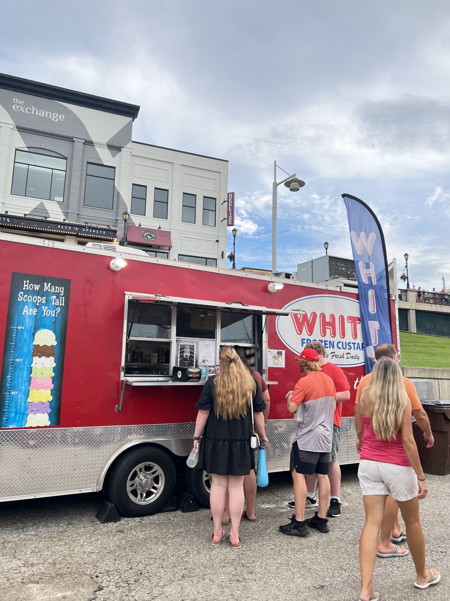 Caricatures remind you of that special moment in time. Why not add your goetta into the drawing to remind you how delicious it was too? The “Two-Handed Mikey” caricature booth is right across from Whit's Frozen Custard!