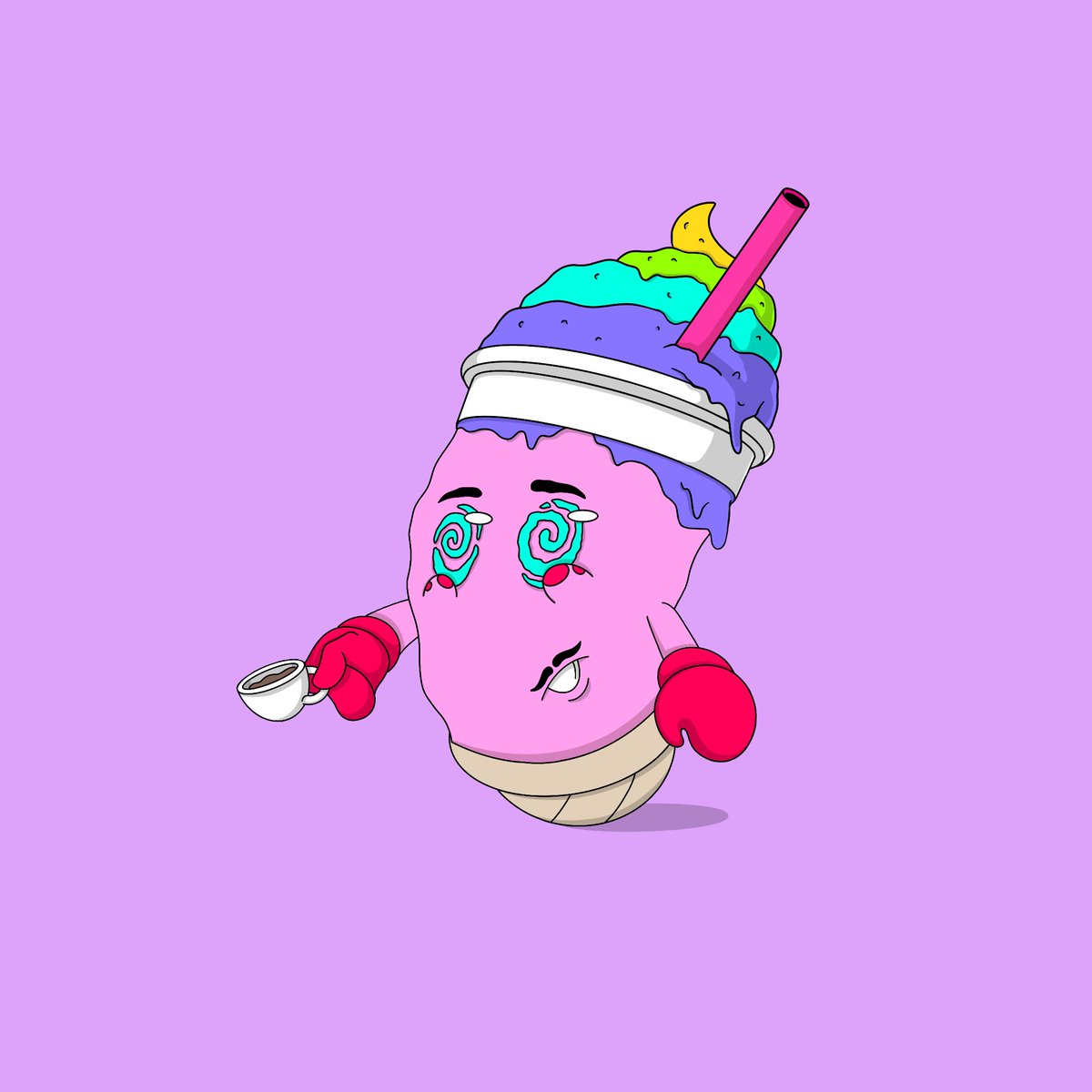 raregotchi's tweet photo. Yay, it's Friday 🙌
And here's our new PET Of The Week! 
 
"Excusez-moi, monsieur. There's something wrong with my coffee."
 
🪙 Token ID: #7677
🔗 Pet: https://t.co/wutR2LWl1N
🧬 Family Name: Piq
🍧 Type: Snow Cone
🔮 Rarity: Ultra-Rare - Shuffle Set
💎 Owned by: @George_VArch https://t.co/hlvt8ESzaM