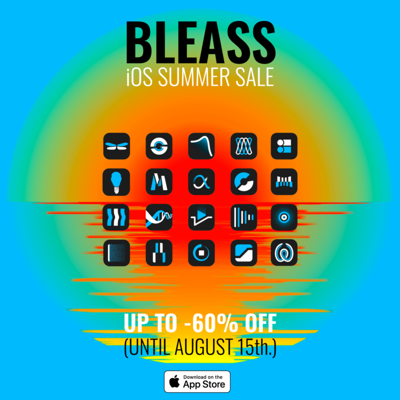 Jcrudess's tweet photo. @BLEASSapps is currently running their iOS Summer Sale with up to 60% off all iOS Apps until August 15th. If you've been wanting to check out SampleWiz 2, now is the perfect opportunity!
https://t.co/ivhUml2ztV
#JordanRudess #Bleass #SampleWiz #SoundDesign #Samples #Synthesizer https://t.co/6eMirty3o0