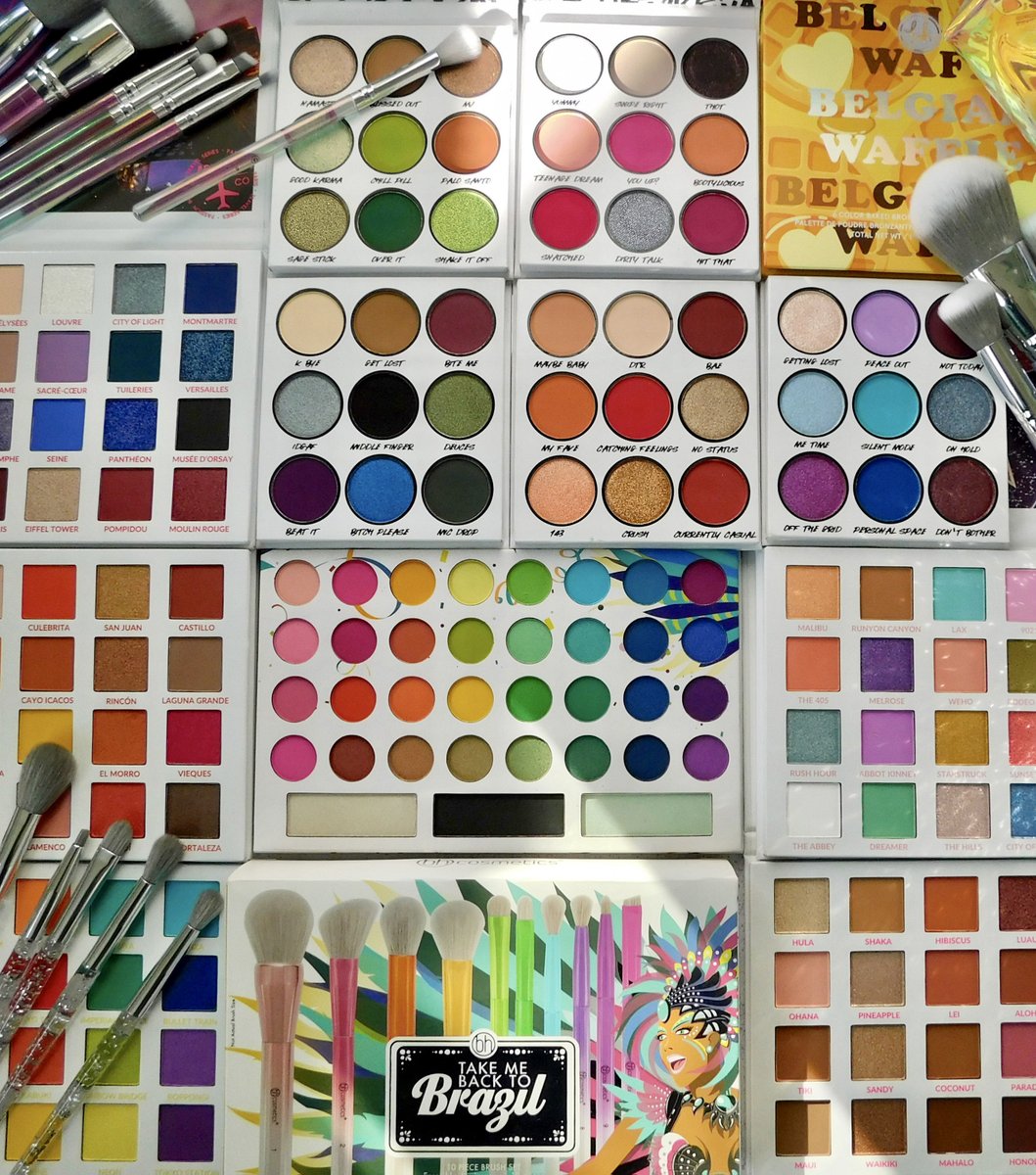 Who's ready for a massive #GIVEAWAY?! 🌈🛍⚡️

ONE lucky winner will be chosen to receive all of our best-selling palettes and brush sets!

TO ENTER:
✨Follow us
✨Like &amp; RT
✨Reply with “💖”