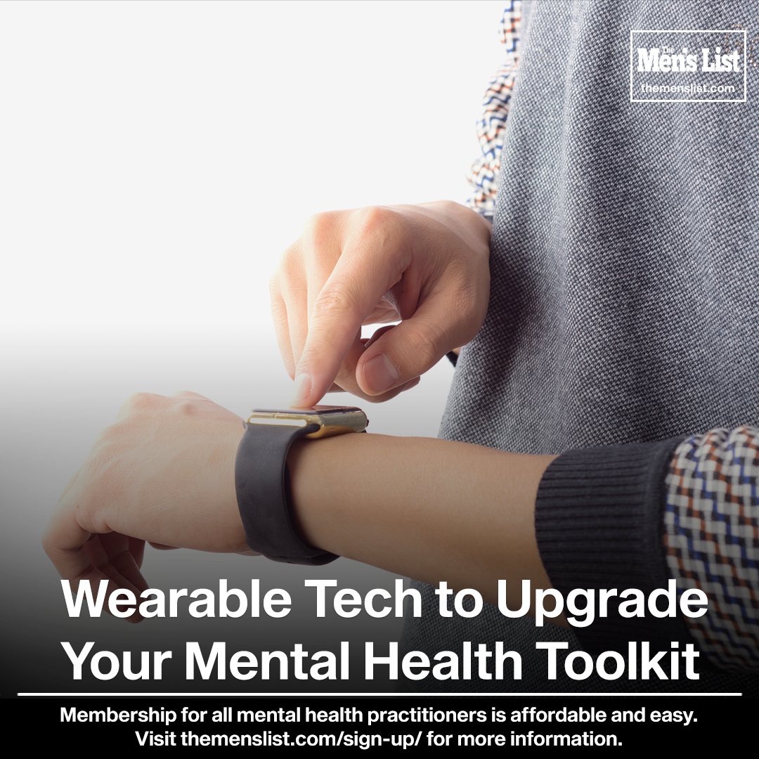 Wearables are fast becoming the preferred way for many of us to help ourselves treat our #anxiety and #depression - our latest piece reveals the latest &amp; best-selling wearable tech.
themenslist.com/wearable-tech-…

#wearables #smartwatch #wearabletech #technology #menshealth #themenslist