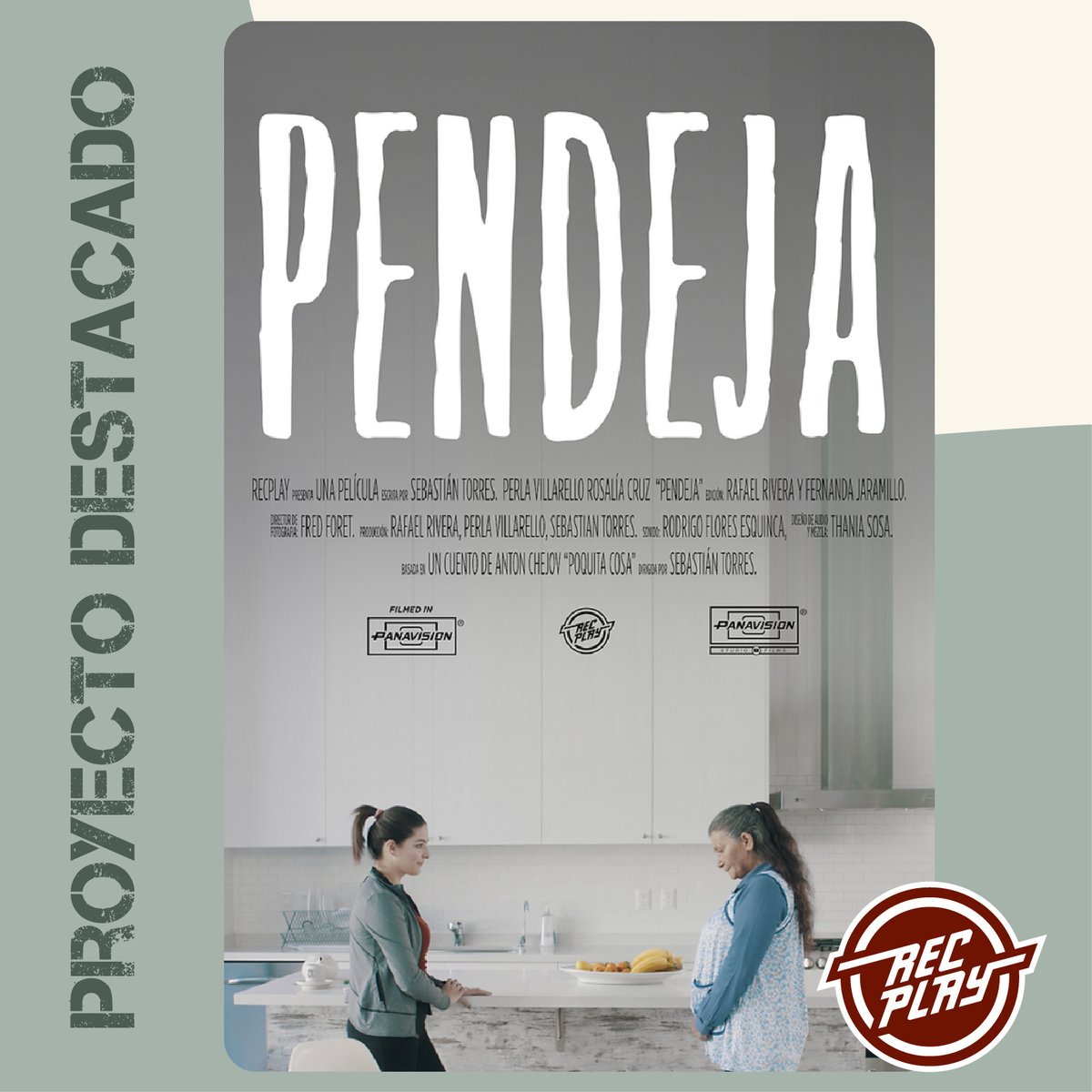 recplaymex's tweet photo. "P3ndej4, una película de Recplay" 
@gigarafa 

#somosrecplay #producción #creativos #recplay #post #audio #video #foro #edicion #producción https://t.co/D7TYYOOo4f