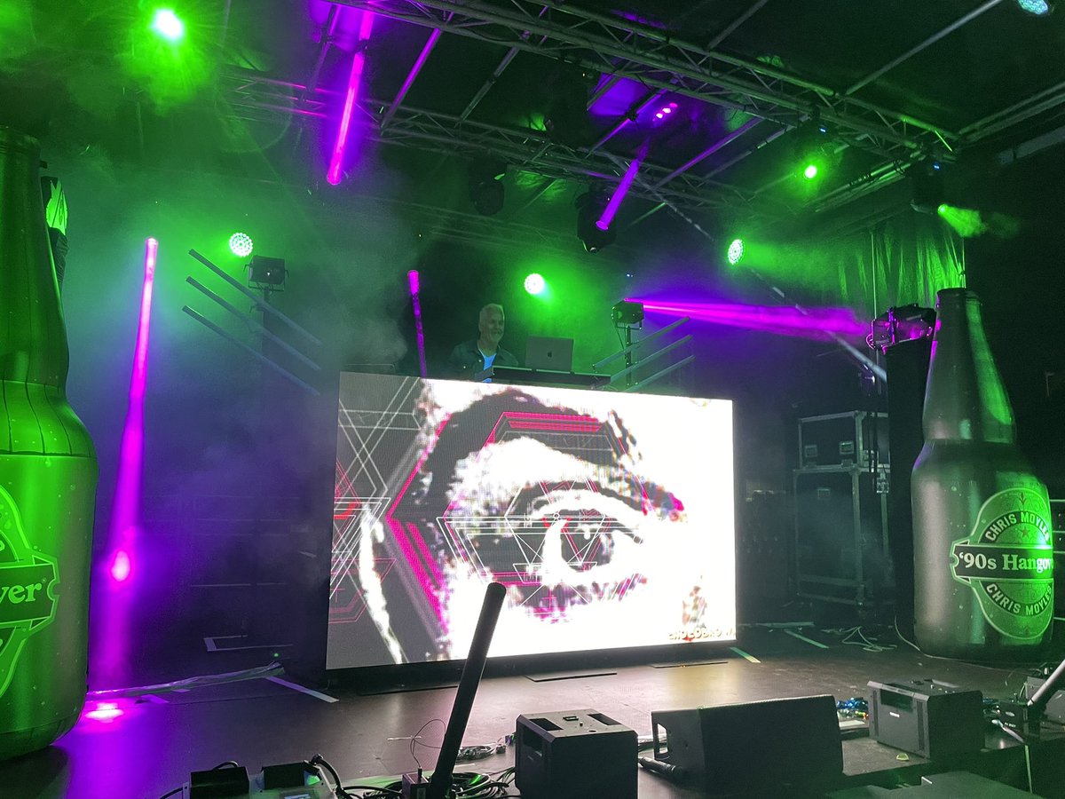 And we made it down the front too! <a href="/ChrisMoyles/">Chris Moyles</a>