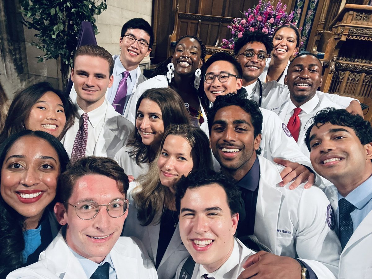 White Coat Ceremony for the <a href="/NUFeinbergMed/">Northwestern Feinberg School of Medicine</a> Class of 2026. Honored to be serving as a College Mentor. I’m already incredibly proud of this group.