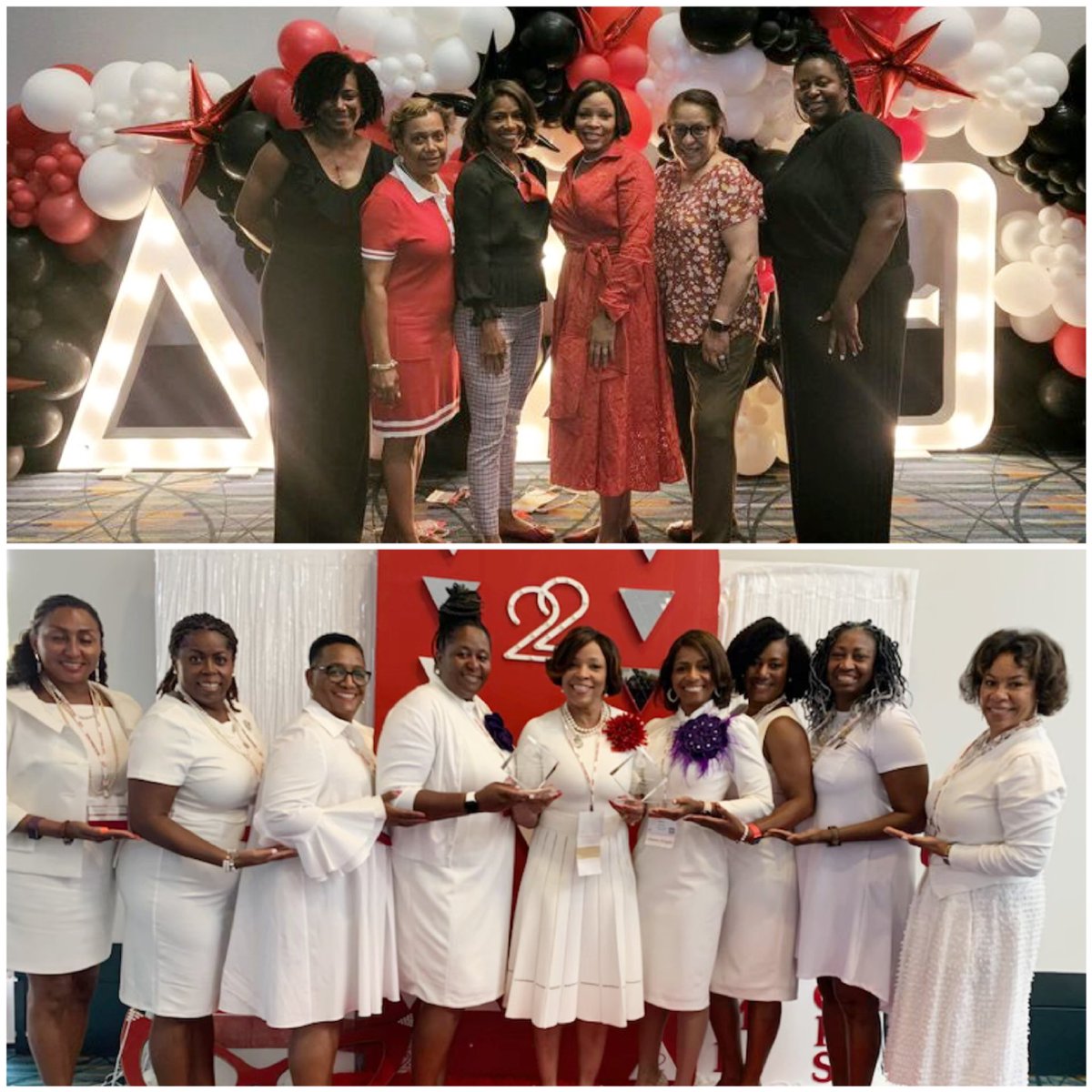 FCACDST's tweet photo. The Business of Delta 🔺 #FCACDST at the 30th @sensationalsar Conference #SARC2022 #SensationalSAR22 #DST1913 https://t.co/erwOxRD7FM