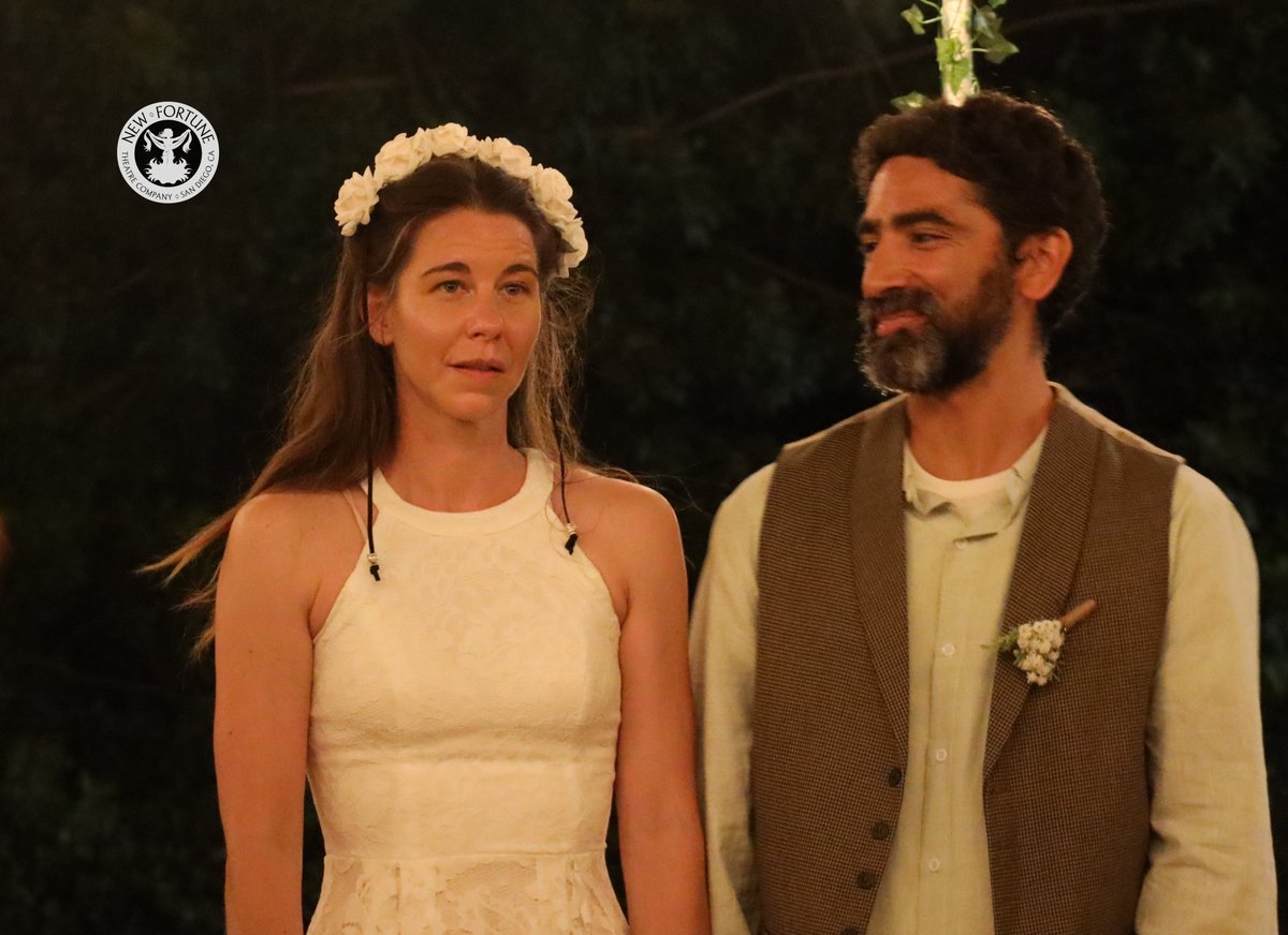 NewFortuneTC's tweet photo. It's opening weekend of As You Like It! Join us in Point Loma for Shakespeare, green trees, and good vibes. Check https://t.co/h5OmVEKyPH for details and tix. Rachael VanWormer (Celia) and Michael Rodriguez (Oliver) #alltheworldsastage #asyoulikeit #shakespeare #gooutside https://t.co/7YxS80A48W