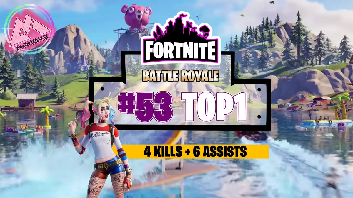 Mahoru87's tweet photo. 53ème TOP1 Victoire Royale sur @FortniteGame avec Supofou, Rushstones et Gr33n.
4 kills et 6 assists pour cette victoire.

#fortnite #fortnitegameplay #fortnitecommunity #victoireroyale #battleroyale #victoryroyale #tps #top1 #mahoru #smg #zeroconstruction #harleyquinn https://t.co/D9CJZw8Nf1
