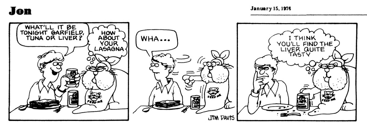 DailyJonComics's tweet image. It's Daily Jon Time! #Jon #JonArbuckle #garfield #JimDavis #Pendleton #Indiana #comic #comicoftheday