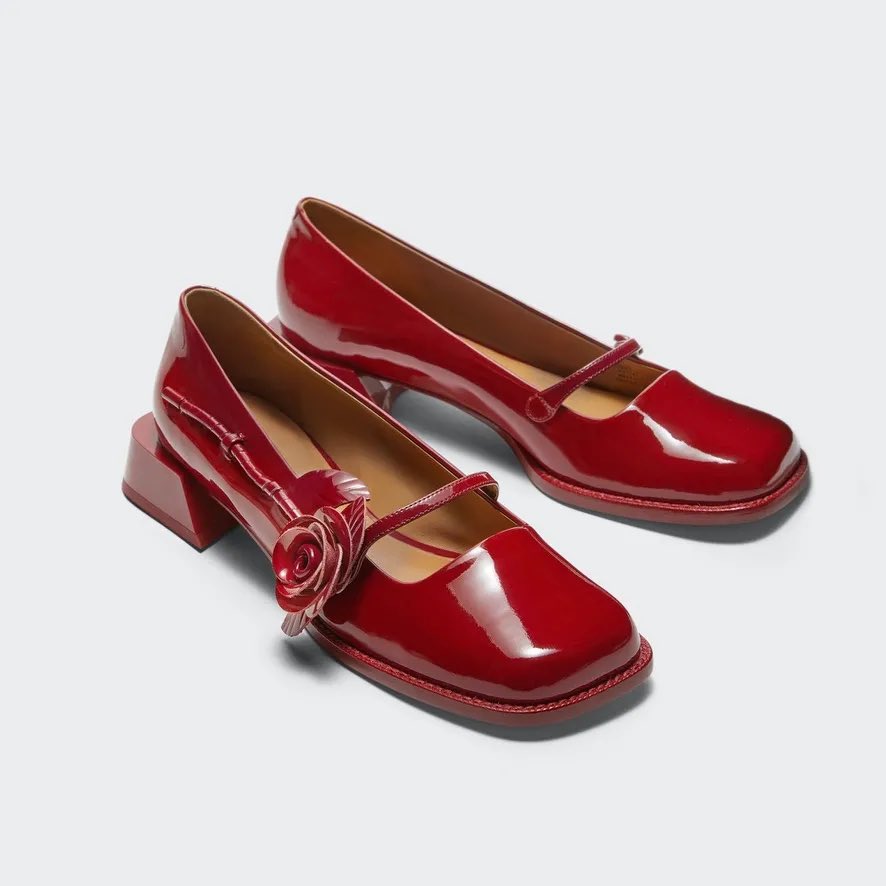 miu miu ballet flats or shushutong red rose heels