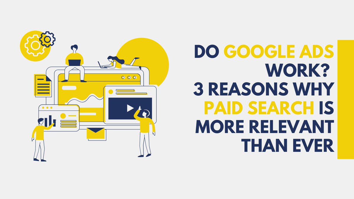 Have you ever wondered if Google Ads works? Check out our new article here👇  

buff.ly/3vJNMkH