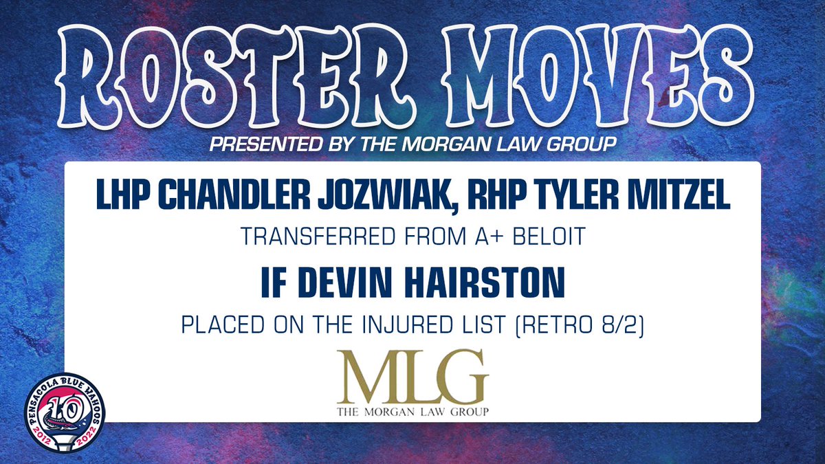 BlueWahoosBBall's tweet photo. New arrivals!

Today's @MorganLawGroup Roster Moves: https://t.co/sNlBqIKZOl