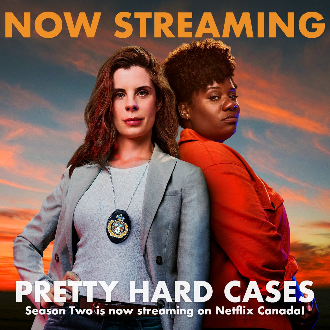 PrettyHardCases's tweet photo. #Season2 of #PrettyHardCases is NOW streaming on @Netflix_CA! https://t.co/Gg9vPk478v