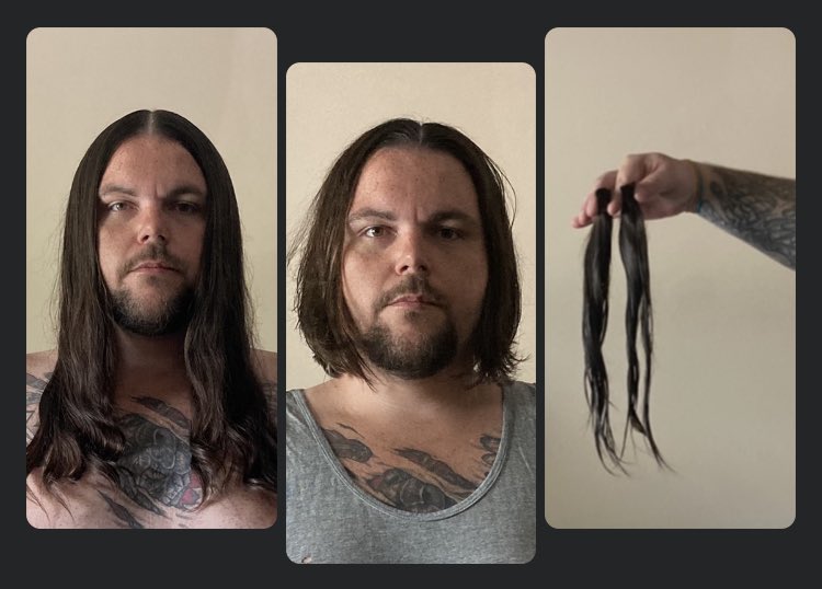 wadeo29's tweet photo. … new look … 12inches of hair cut to donate …
#haircut #longhair #hairtransformation #donatehair #newlook #freshcut #hairflow #fuckcancer https://t.co/PV0Var2b9V