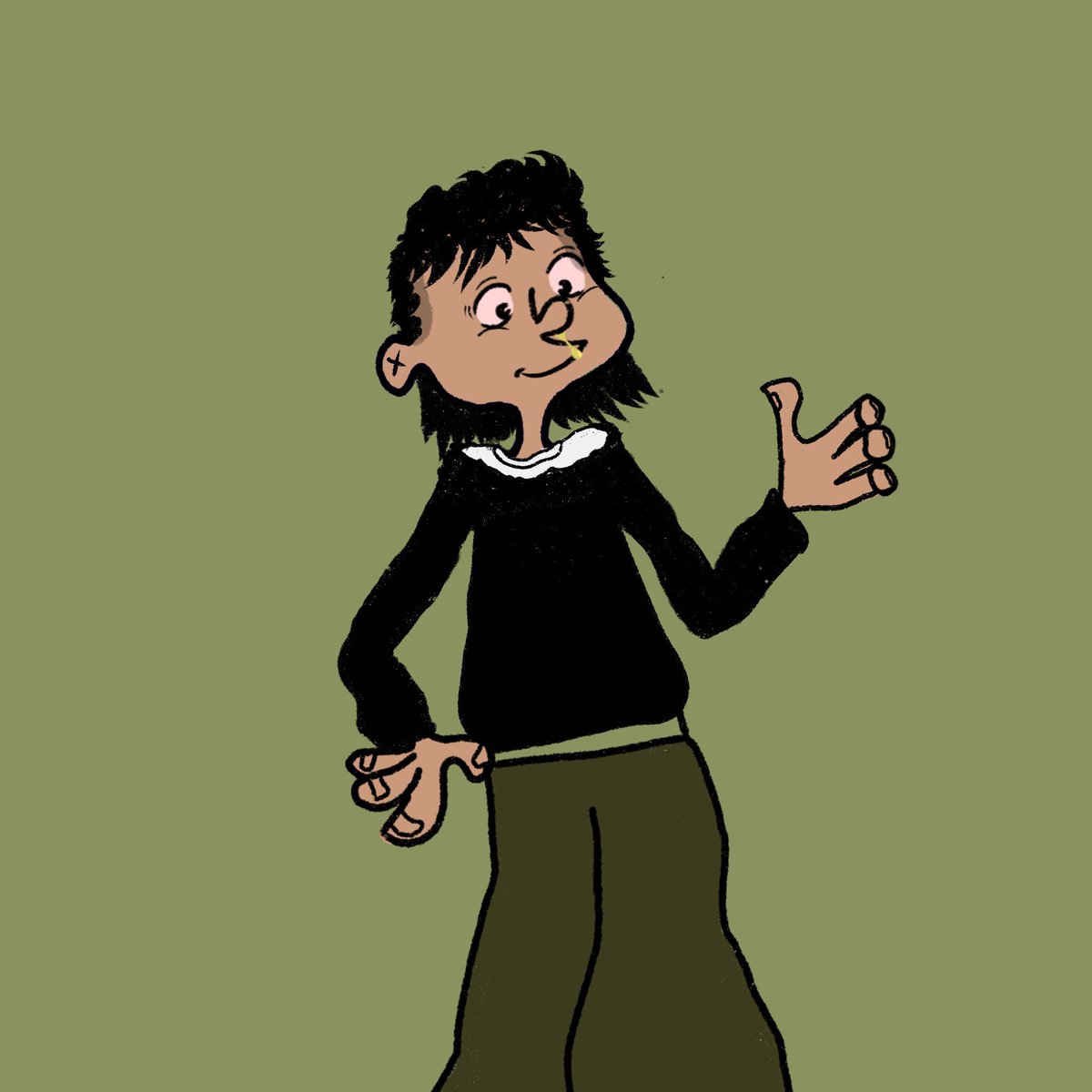 Went to da hairdressers to freshen up da mulletttt 2day with a lil boogster fiend!!! #NFT #NFTCommmunity #MintingSoon