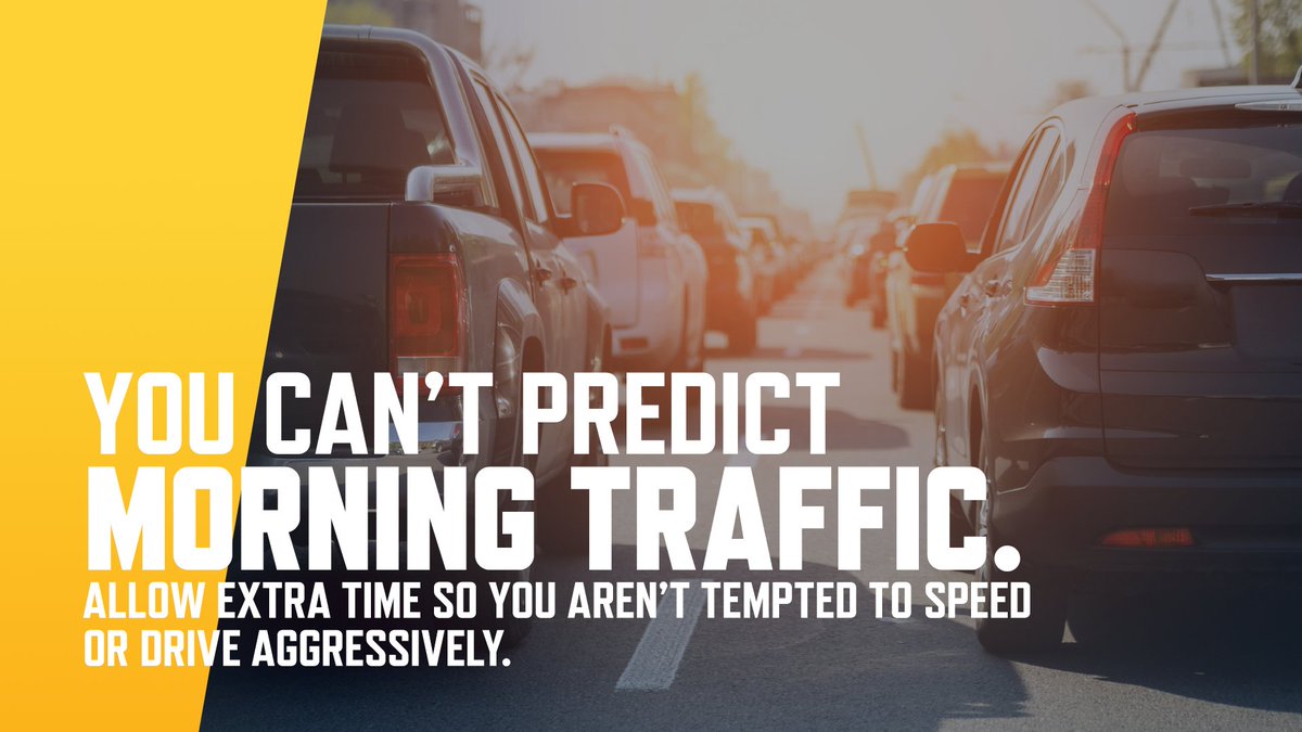 Traffic congestion could be worse than usual because of back-to-school traffic. Leave home a little earlier than you normally would! #DriveSafeTN