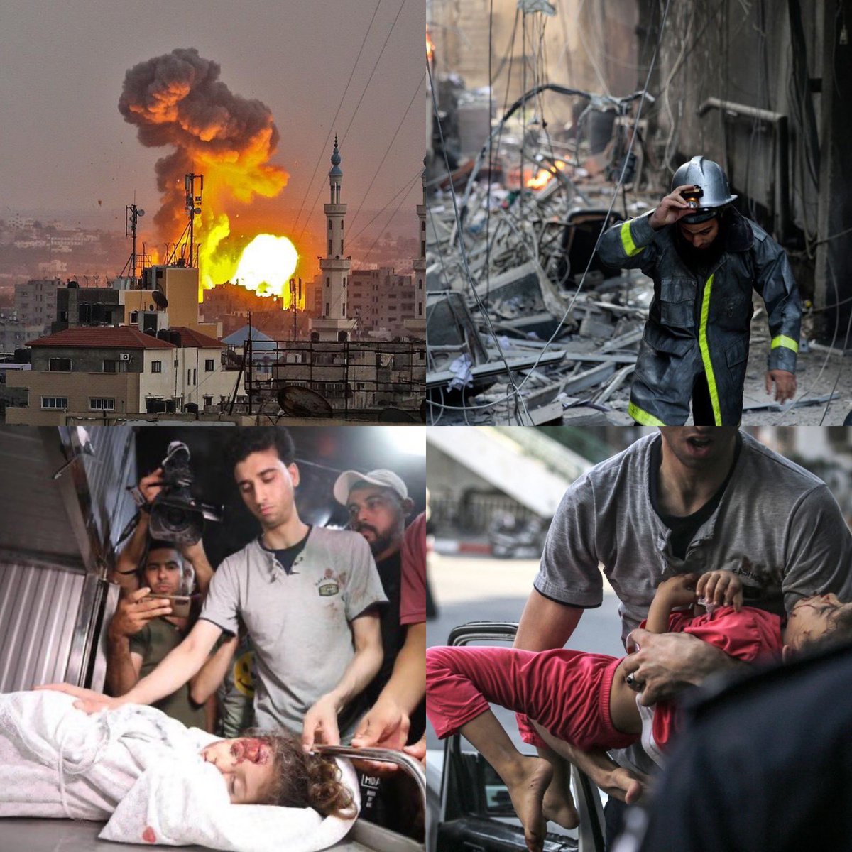 Zalimler için yaşasın Cehennem❗❗❗
 #GazaUnderAttack
#GazzeAtesAltında 
#Filistin
