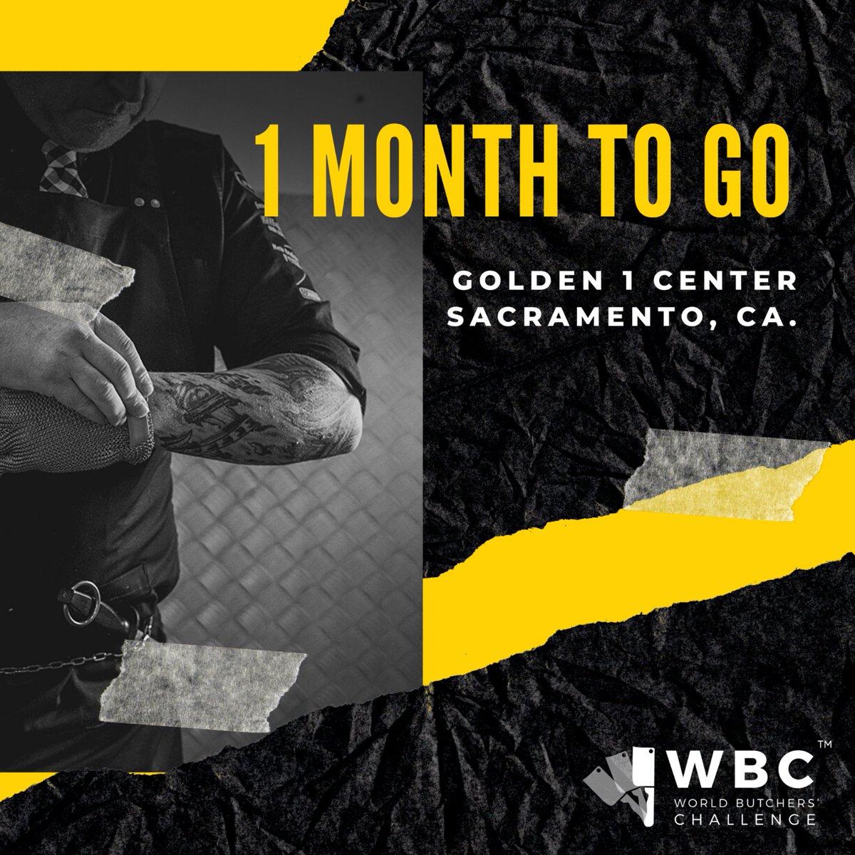 The World Butchers' Challenge is less than a month away 🥩   See the best butchers in the world go against each other in Sacramento on September 2 & 3!    🎟: spr.ly/6011z4CPf