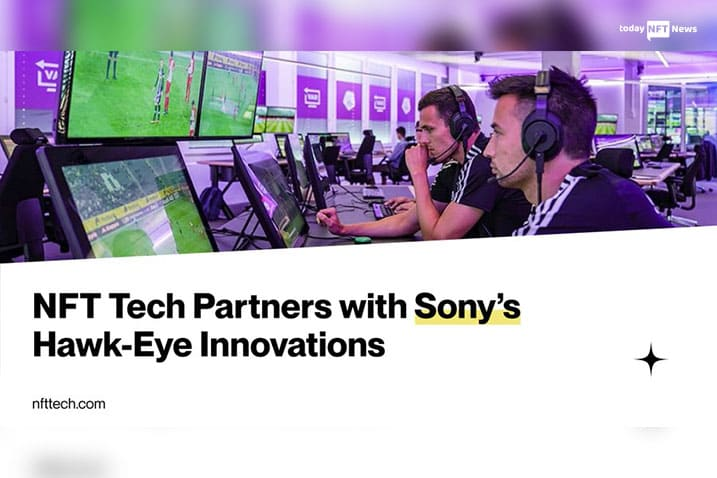 Soheil_SBabaei's tweet photo. #NFTTechnologies Inc. has announced its collaboration with #Sony‘s #HawkEye Innovations with a goal to link the live #sports data to the enormous ability that lies in the sports #NFT market.
#NFTs https://t.co/p1FaW08qfc