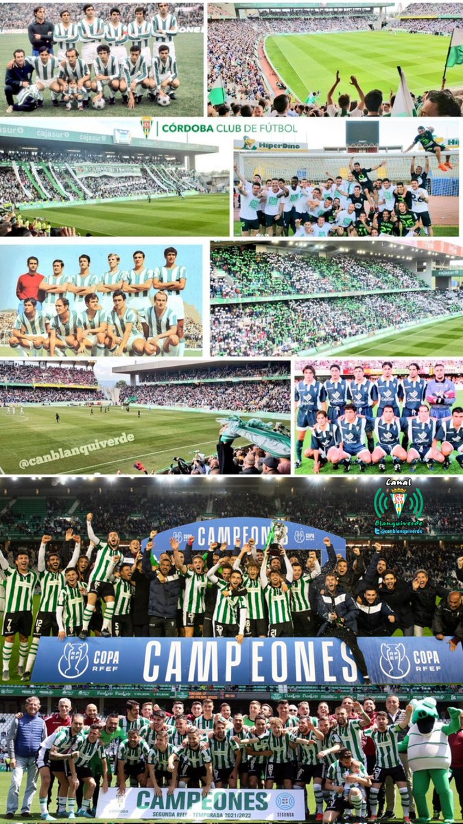 canblanquiverde's tweet photo. 📆 Hoy cumple 6️⃣8️⃣ años nuestro #CórdobaCF. Felicidades a todos los que han trabajado, luchado, disfrutado, sentido, llorado y vivido en blanquiverde. 

#68añosCórdobaCF #HistoriaCCF #VolveremosCCF https://t.co/2efqq3JalL