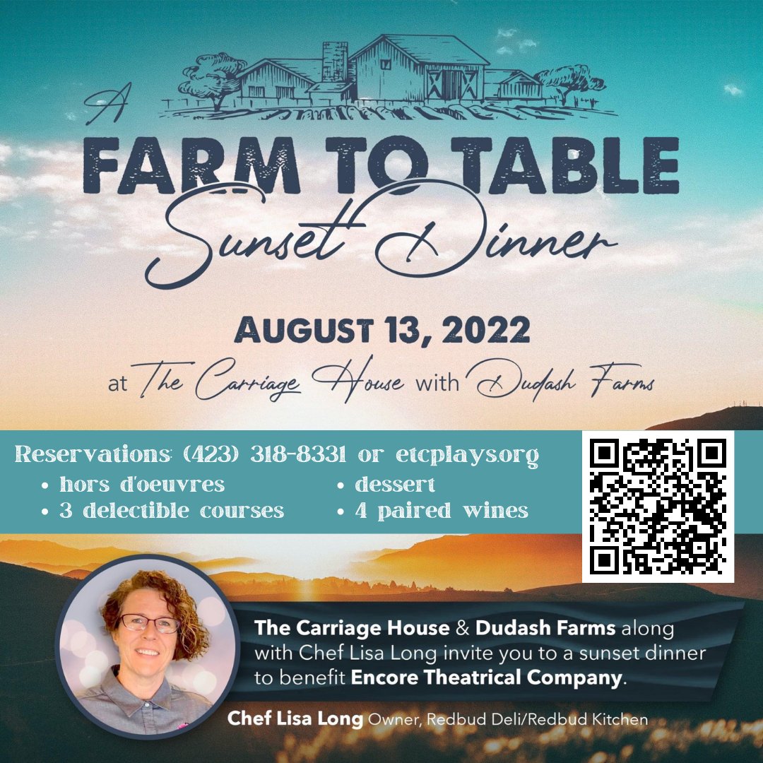 ETCplays's tweet photo. Get your tickets now for a one-of-a-kind tasty treat!  Deadline for tickets is Sunday, August 7 - just two days away. Food &amp; wine &amp; Encore entertainment!!! https://t.co/YIUF5gq3q7 https://t.co/6MvU7D7sQ3