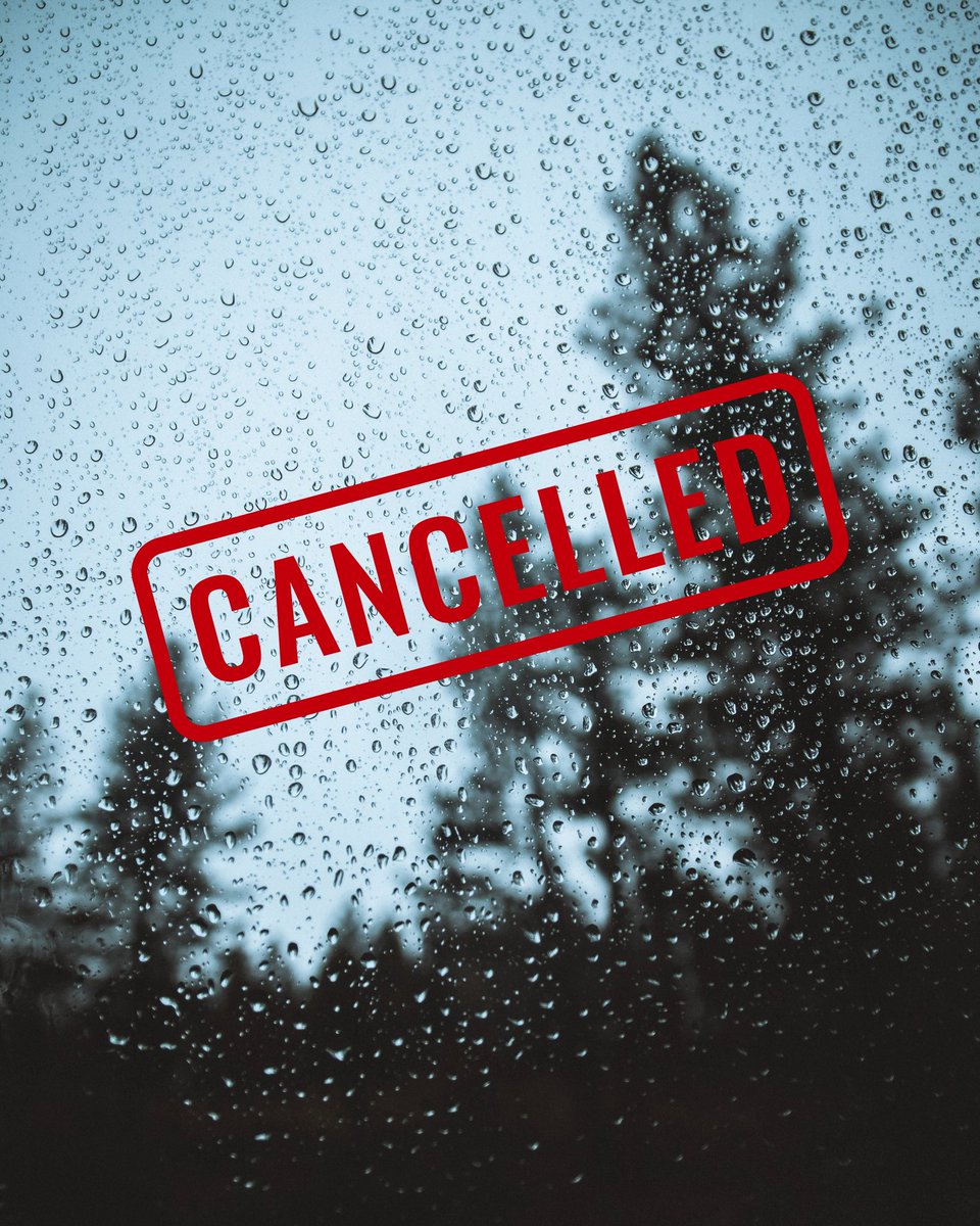 We unfortunately have made the tough decision to postponed tonight’s race to Thursday, Aug 18 due to an unexpected rain storm last minute.