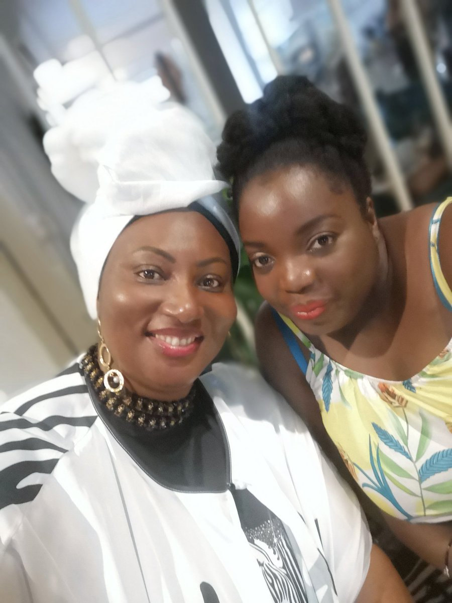 Avec ma chérie <a href="/macmady/">Mariam Diaby</a> #empoweredwomenempowertheworld. Sacrée soirée 😊