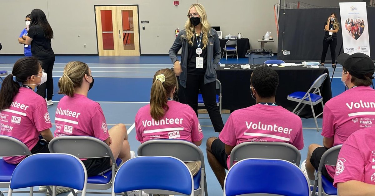 Proud to see <a href="/cmuchp/">CMUHealthProfessions</a> audiology students from my home state of Michigan volunteering at the <a href="/SpecialOlympics/">Special Olympics</a> <a href="/UnifiedCup/">UnifiedCup</a> in Detroit. You are all making a huge impact for our industry. 

#StarkeyCares
#TogetherUnstoppable