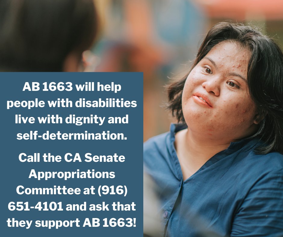 Disability Rights California (@disabilityca) on Twitter photo 1/2: #AB1663 is based on the not-so-radical idea that all people deserve to live their lives with dignity, respect, and self-determination, regardless of disability. We thank #CALeg <a href="/Portantino/">Anthony Portantino</a> for his consideration of this civil rights bill!
#SupportWithoutCourts 1/2: #AB1663 is based on the not-so-radical idea that all people deserve to live their lives with dignity, respect, and self-determination, regardless of disability. We thank #CALeg <a href="/Portantino/">Anthony Portantino</a> for his consideration of this civil rights bill!
#SupportWithoutCourts