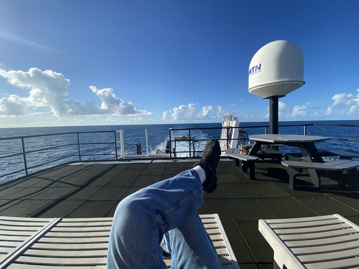 robertlogan504's tweet photo. Relaxing on the “Steel Beach” as we cruise past Vero Beach, FL https://t.co/90gvigV3yq