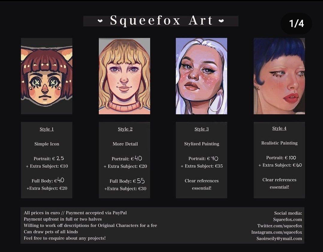 SqueeFox's tweet image. Commission info ❤