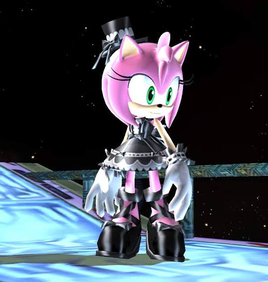 Goth Amy Rose Sonic X Version : r/SonicTheHedgehog