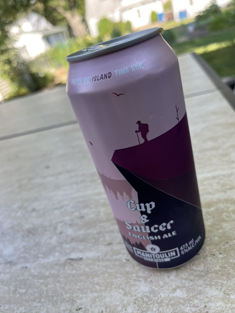 NearestYou's tweet photo. Lovely English Ale from @manitoulinbrew #drinkontario #ontario #canada #beer https://t.co/pWKkb3oejT