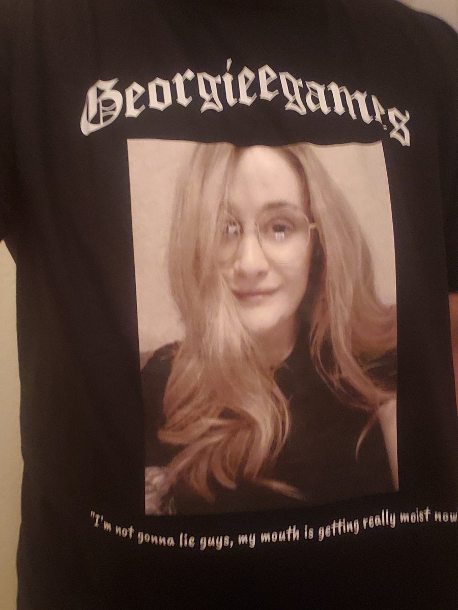 Finalfntsynerdx's tweet photo. @georgieegames said I wouldn't. So, naturally, I had to. This is gonna be my new streaming shirt! π€£π€£π€£
#Georgieegames #ChaosQueen #BitOddInnit #Feck https://t.co/nxuwFZSLSn